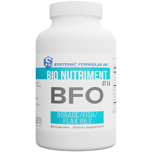 Systemic Formulas BFO Borage Flax Fish Oil