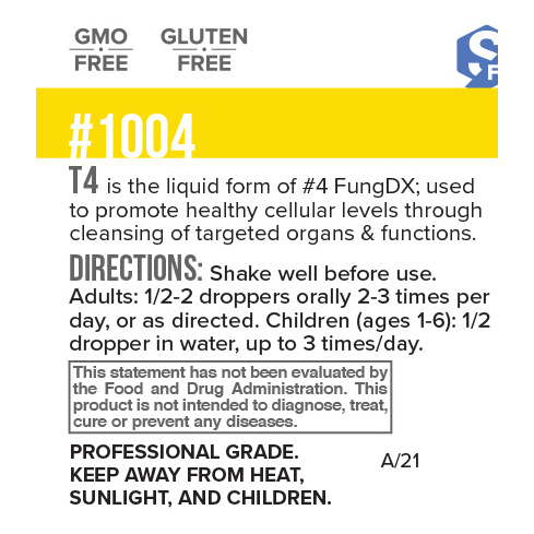 Systemic Formulas T4 – FungDX Tincture