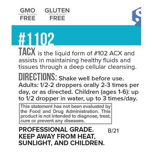 Systemic Formulas TACX – Vitamin DTX Tincture