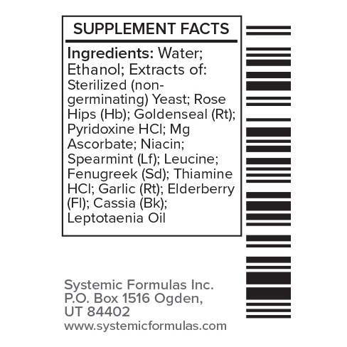 Systemic Formulas TGOLD – Immune Plus Tincture
