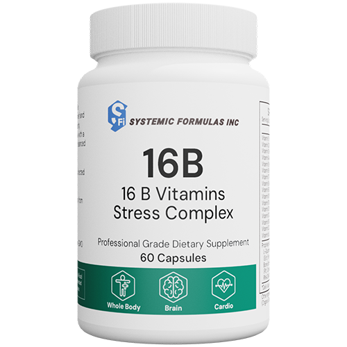 Systemic Formulas 16B – 16 B Vitamins Stress Complex
