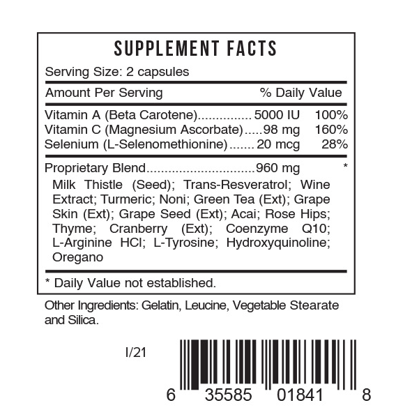 Systemic Formulas ROX – Super Antioxidant