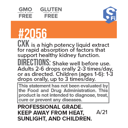 Systemic Formulas CXK – Kidney