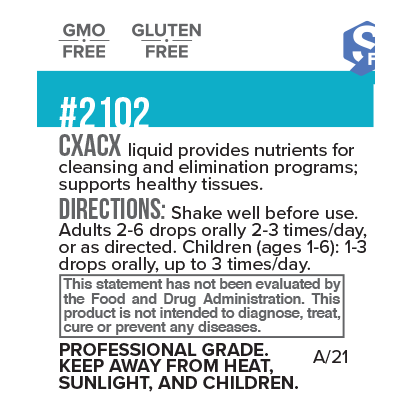 Systemic Formulas CXACX – Vitamin Detox