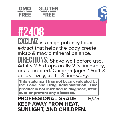 Systemic Formulas CXCLNZ – Chelator