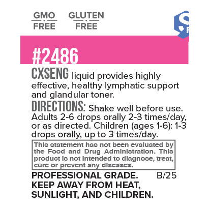 Systemic Formulas CXSENG – Lymphogin