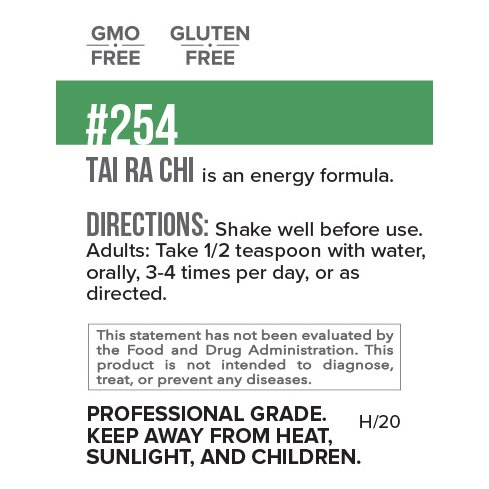 Systemic Formulas Tai Ra Chi