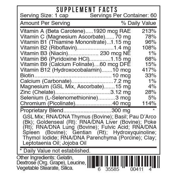 Systemic Formulas Gt – Thymus