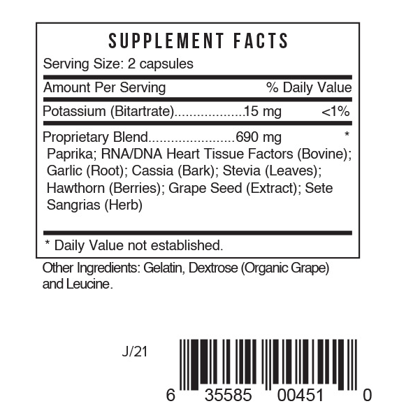 Systemic Formulas Hcv – Heart Cardiovascular
