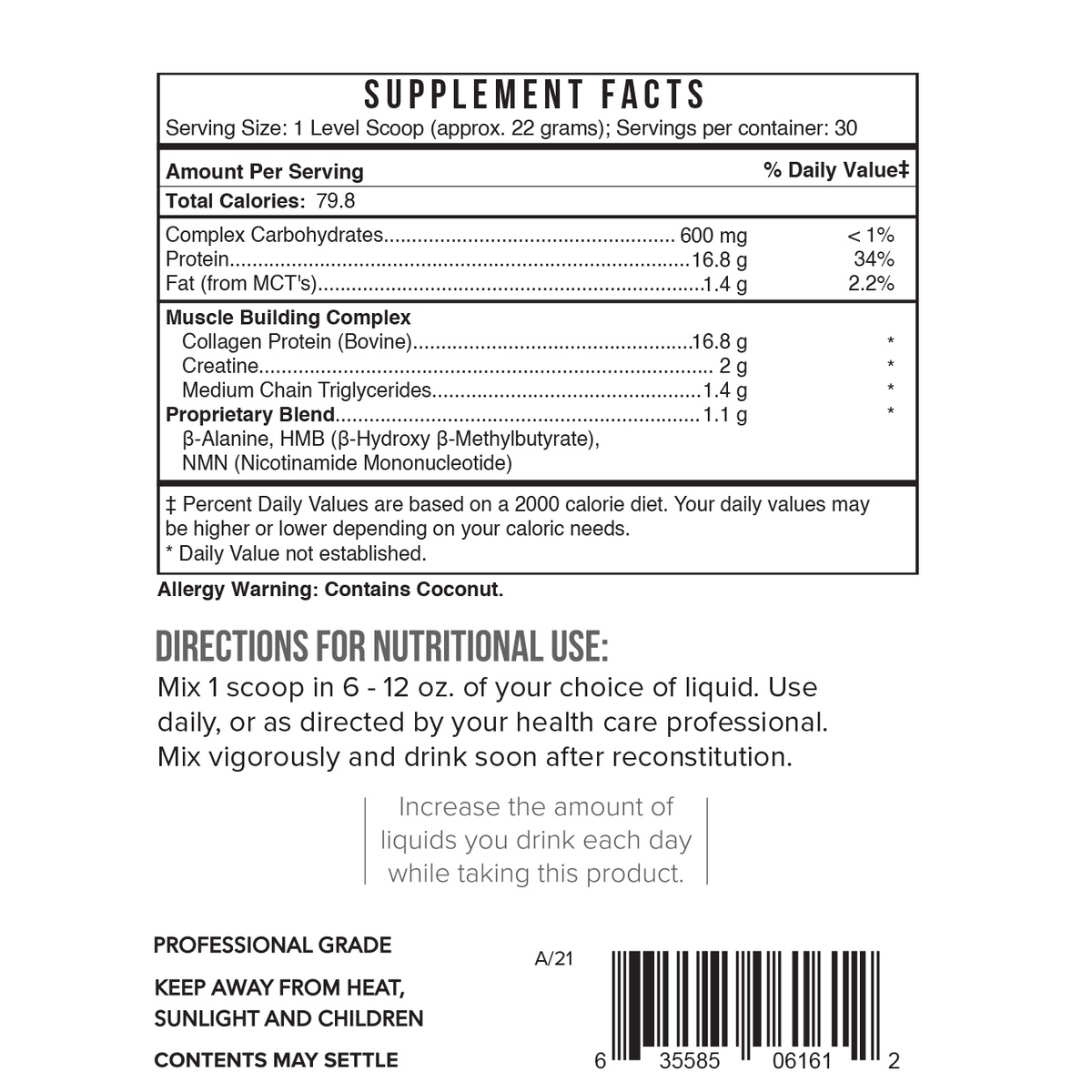 Systemic Formulas Collagen MB