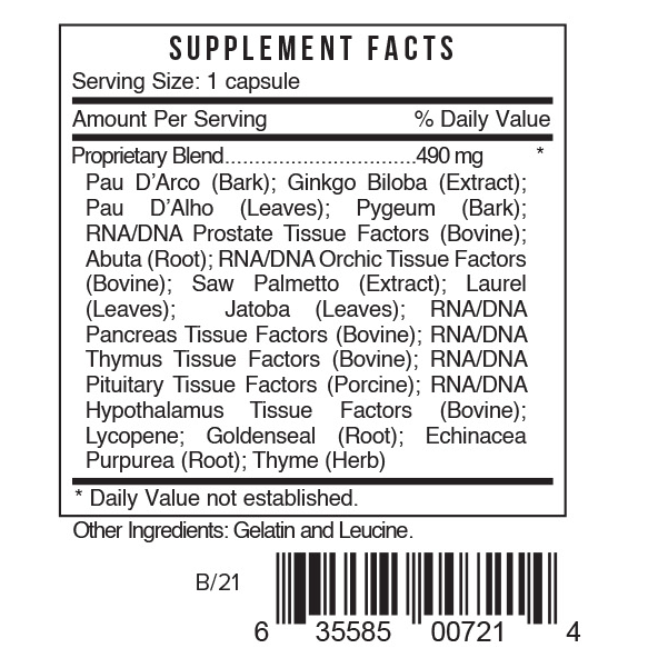 Systemic Formulas Mpc – Prostata Corrector