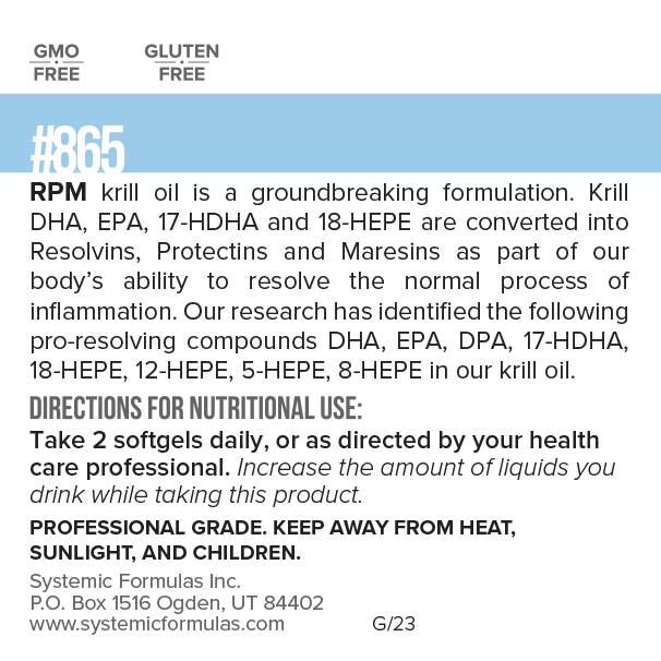 Systemic Formulas RPM Omega