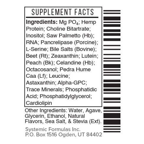 Systemic Formulas VistaOne LQ