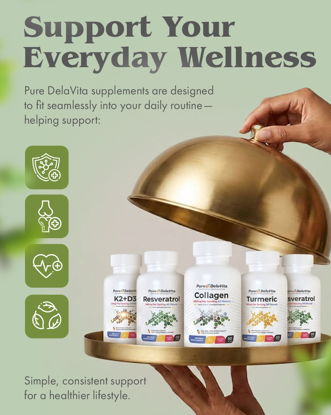 Pure DelaVita Resveratrol details