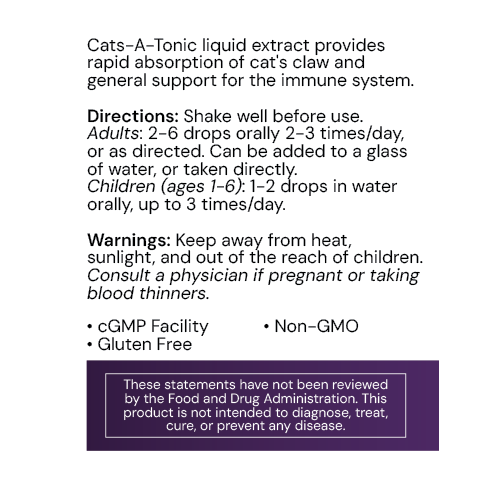 Systemic Formulas Cats-A-Tonic