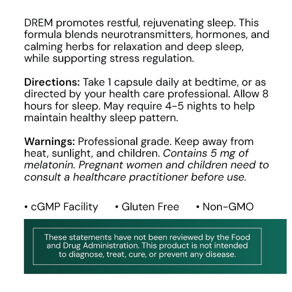 Systemic Formulas DREM – Sleep Aid