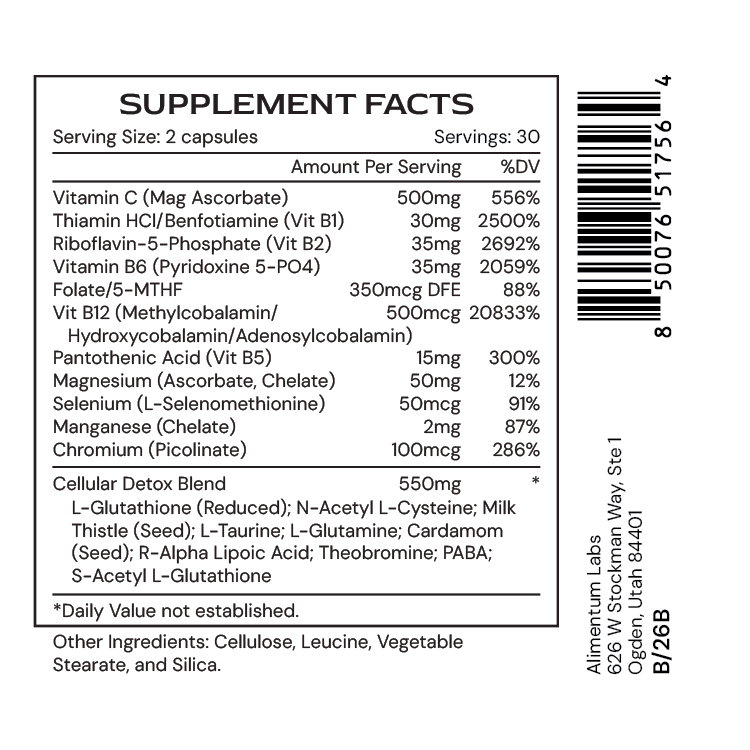 Alimentum Labs DetoxiGenic