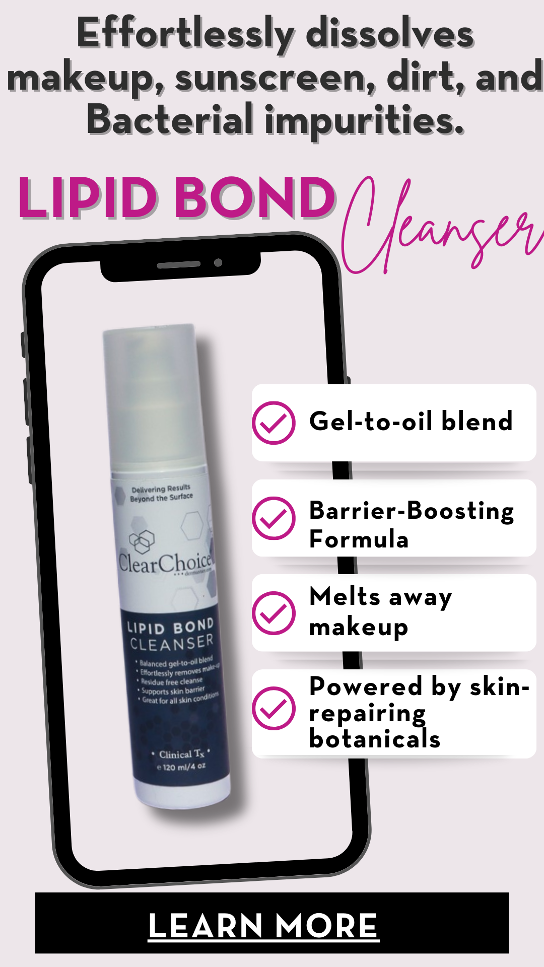 ClearChoice Lipid Bond Cleanser (4 oz)