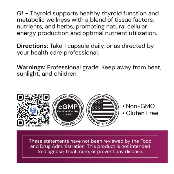 Systemic Formulas Gf – Thyroid