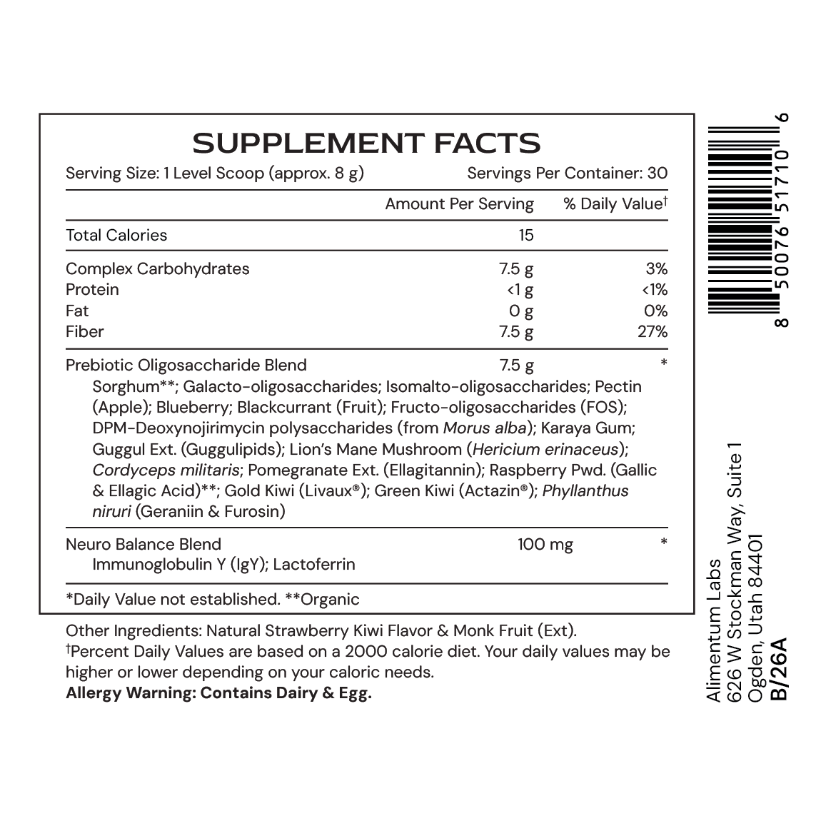 Alimentum Labs Neuro Superfood