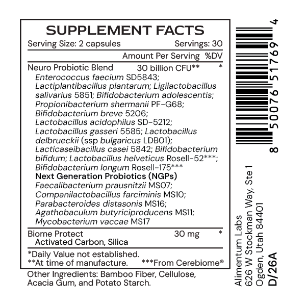 Alimentum Labs Neuro µBiomic
