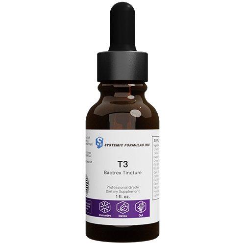 Systemic Formulas T3 – Bactrex Tincture