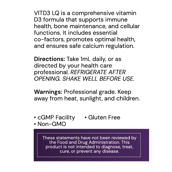 Systemic Formulas VITD3 LQ