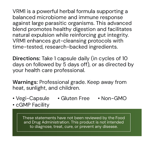 Systemic Formulas VRM1 – Large