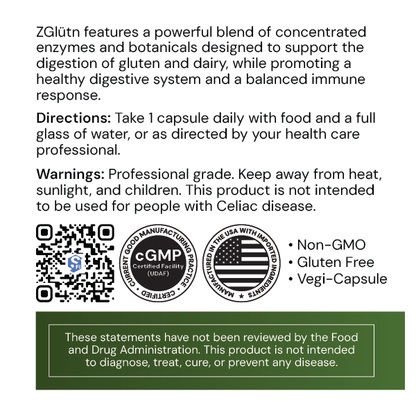 Systemic Formulas ZGlütn – Gluten Control