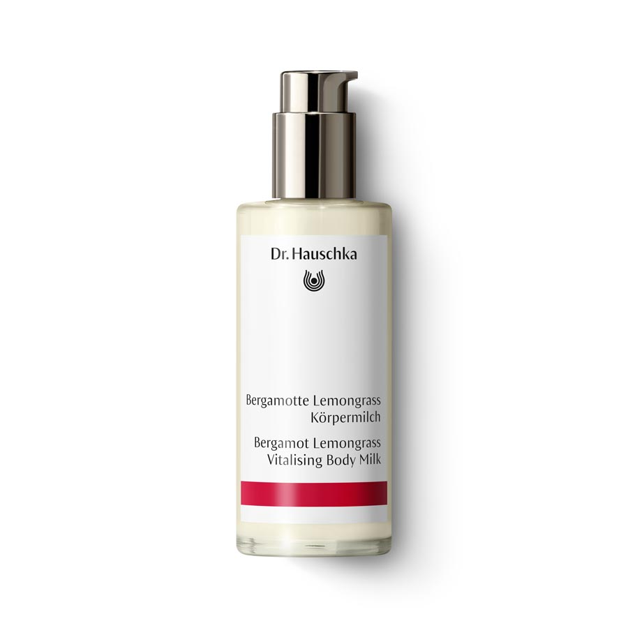 Dr. Hauschka, Bergamot Lemongrass, Vitalising, Body Milk, 145 ml