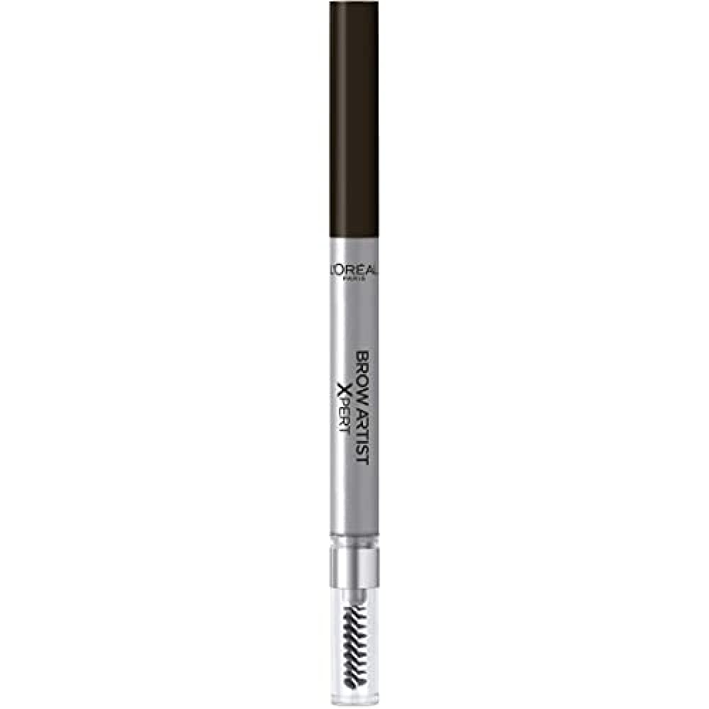 L'Oreal Paris, Brow Artist X-Pert, Double-Ended, Eyebrow Cream Pencil, 109, Ebony, 2 g